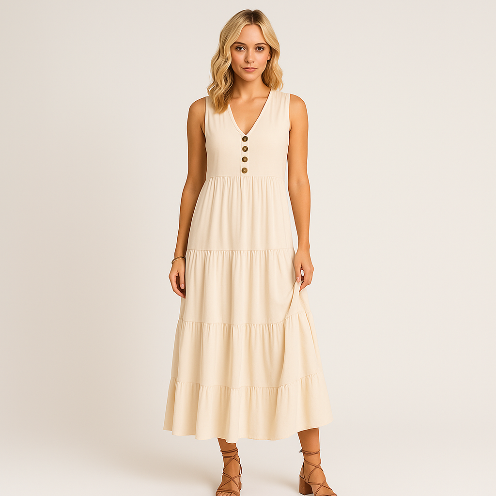 Jetta Robe Longue Maia – Élégance et Polyvalence