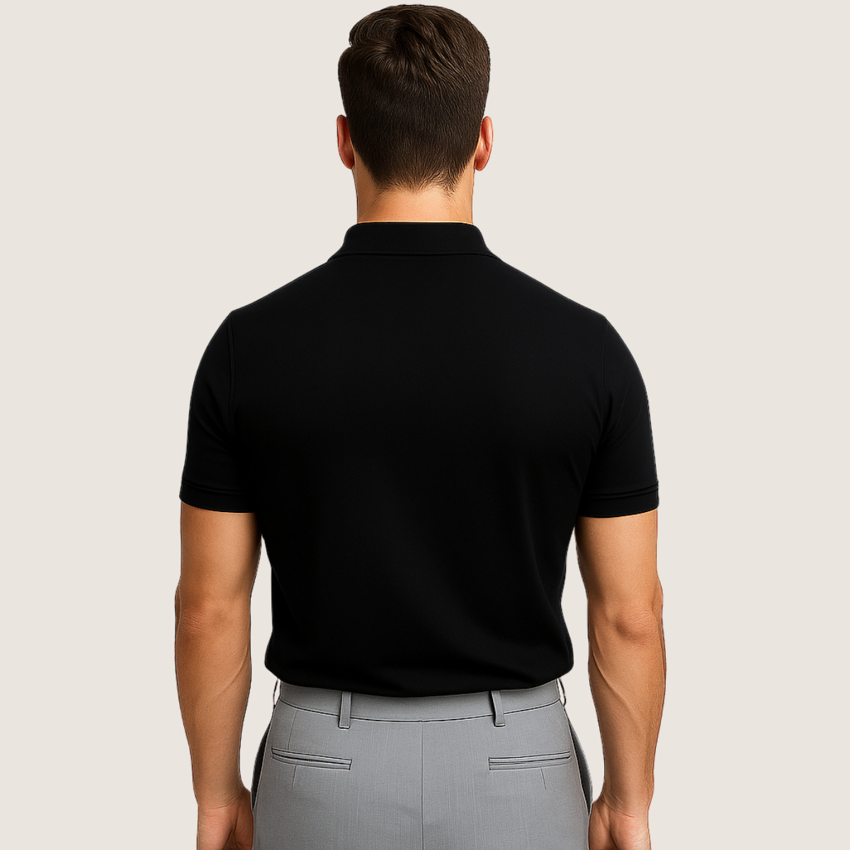 Jetta – Polo pour Homme avec Fermeture Éclair – Style Moderne & Confort Léger