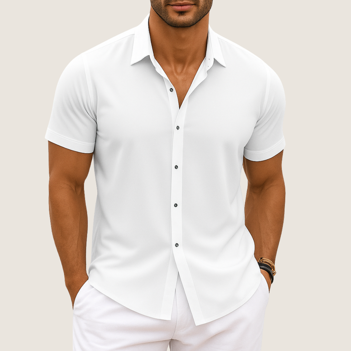 Jetta Chemise Lin & Coton – Coupe Ample et Confort Estival