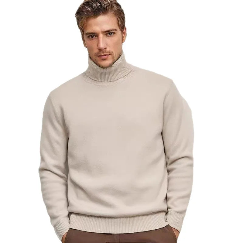 CachemireRaffiné™ Col Roulé Homme
