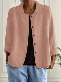 Veste Casual Femme à Boutons