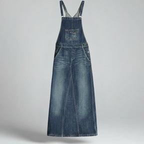 Jetta Robe chasuble en denim Heritage à fente arrière