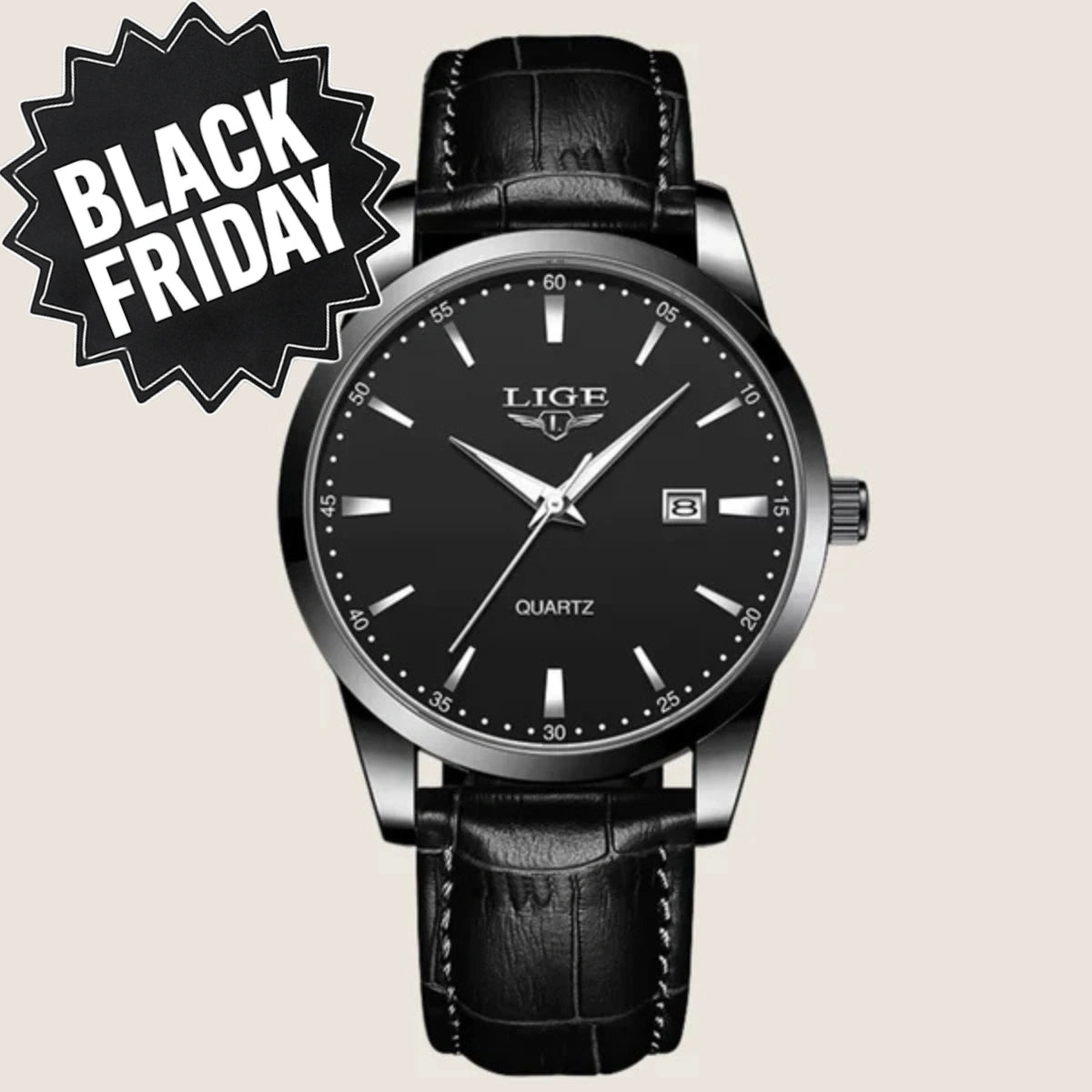 PZ® 009 Montre de Luxe – Élégance Intemporelle et Détails Modernes - [BLACK FRIDAY] - [2 POUR 49.90]