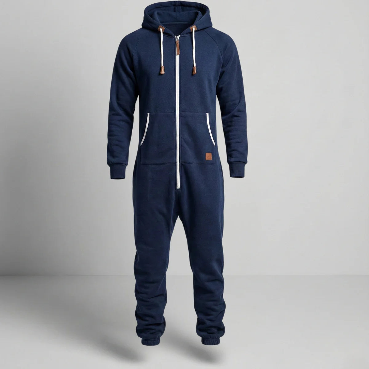 Jetta Combinaison à capuche zippée en polaire cosy