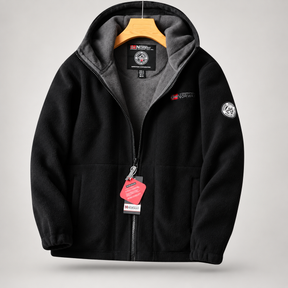 Veste à capuche pour hommes Nordwell™ – Veste sweat à capuche d'hiver brodée