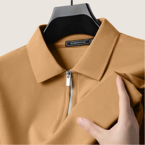 Jetta – Polo pour Homme avec Fermeture Éclair – Style Moderne & Confort Léger