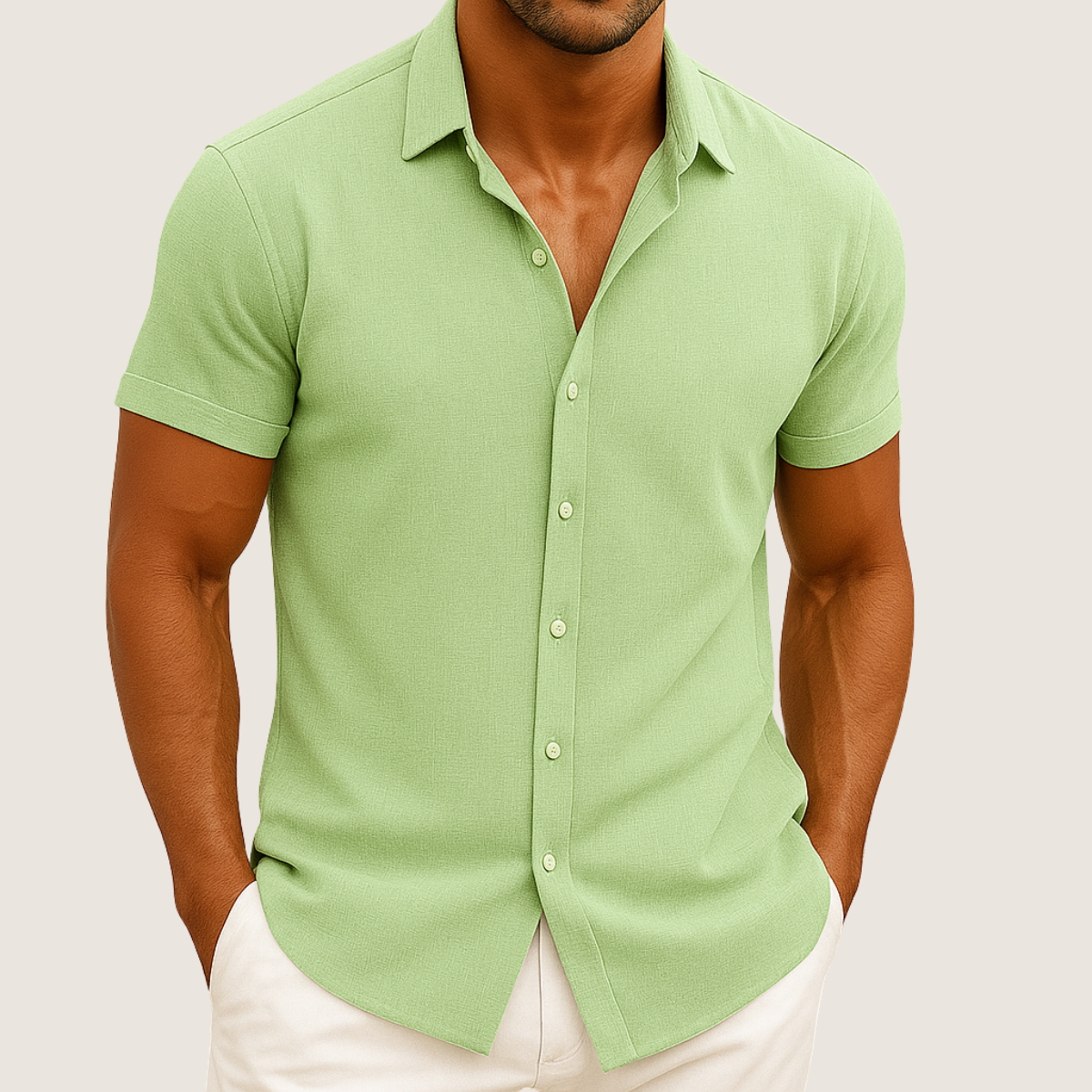 Jetta Chemise Lin & Coton – Coupe Ample et Confort Estival