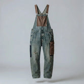 Jetta Salopette en denim à empiècements contrastés