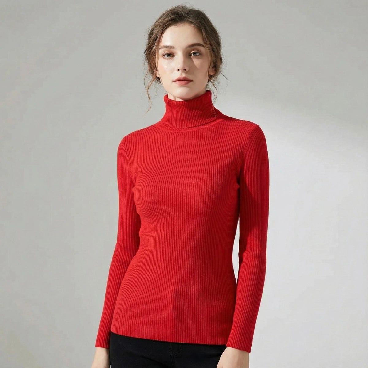 Jetta™ | Pull Col Roulé Éloria™