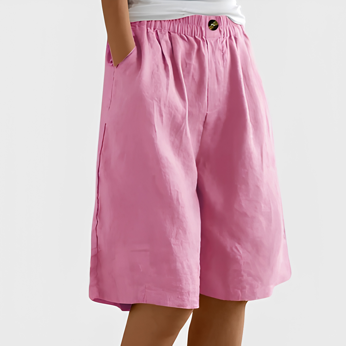 Ella™ | Short Ample et Fluide à Taille Élastique