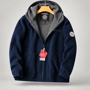 Veste à capuche pour hommes Nordwell™ – Veste sweat à capuche d'hiver brodée