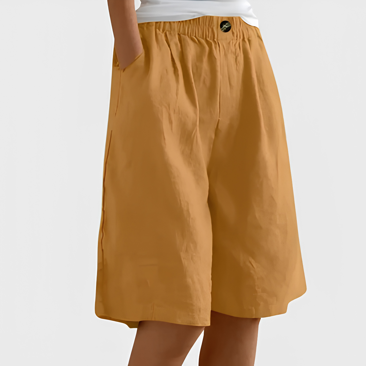 Ella™ | Short Ample et Fluide à Taille Élastique