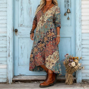 Robe Fluide Femme Coupe Décontractée