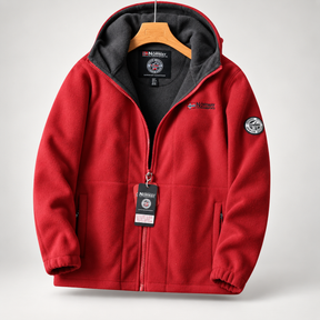 Veste à capuche pour hommes Nordwell™ – Veste sweat à capuche d'hiver brodée