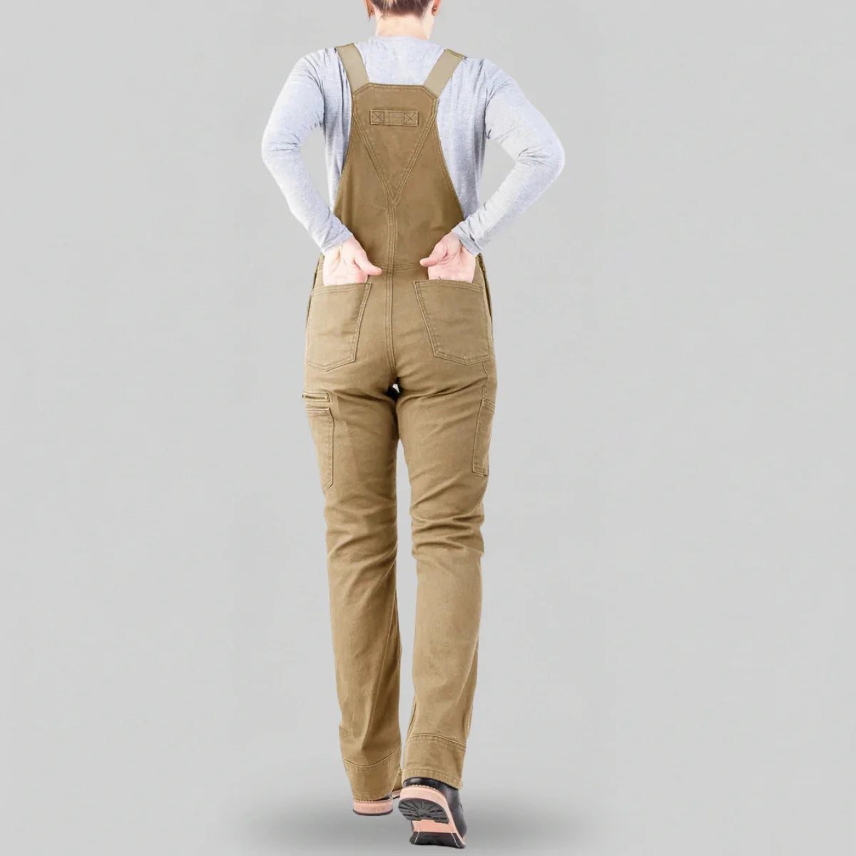 Jetta Salopette à bavette de travail en toile Flex