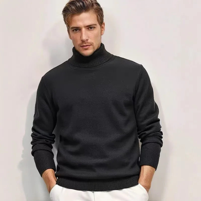 CachemireRaffiné™ Col Roulé Homme