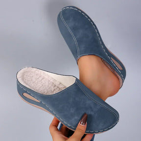 Élise™ — Pantoufles orthopédiques chaudes