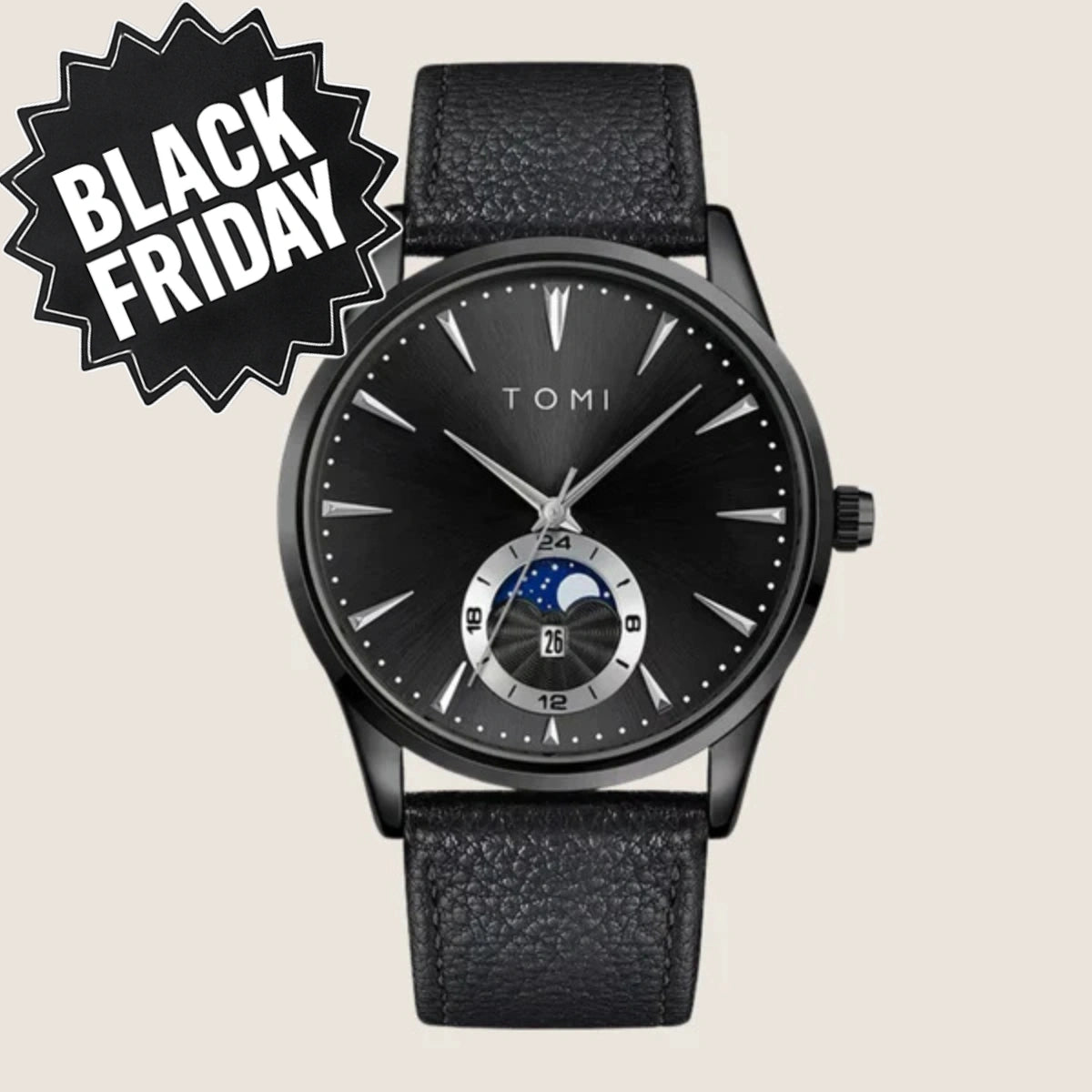 Montre Élégance PZ® – Classe Intemporelle avec Accent Moderne - [BLACK FRIDAY] - [2 POUR 49.90]