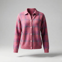 Jetta™ | Cardigan Rétro Check
