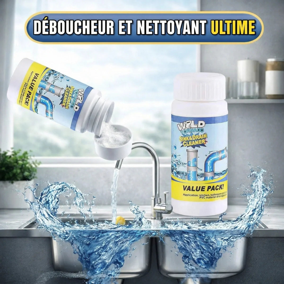 Jetta | Déboucheur Mousse Active – WildTornado™ Pro