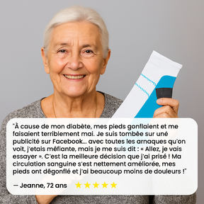 OrthoComfort™ – Chaussettes Orthopédiques de Soutien et de Compression en Bambou