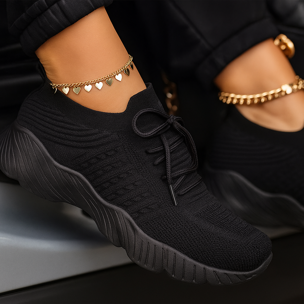 Jetta Baskets RespiraFlex – Maille Aérée à Lacets, Semelle EVA - [BLACK FRIDAY] - [ACHETÉZ 1, RECEVÉZ 2]