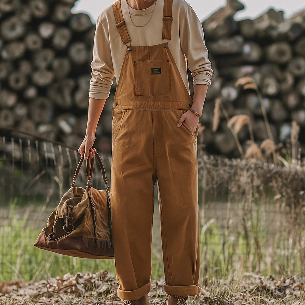 Jetta Salopette de travail Fieldhand en toile duck