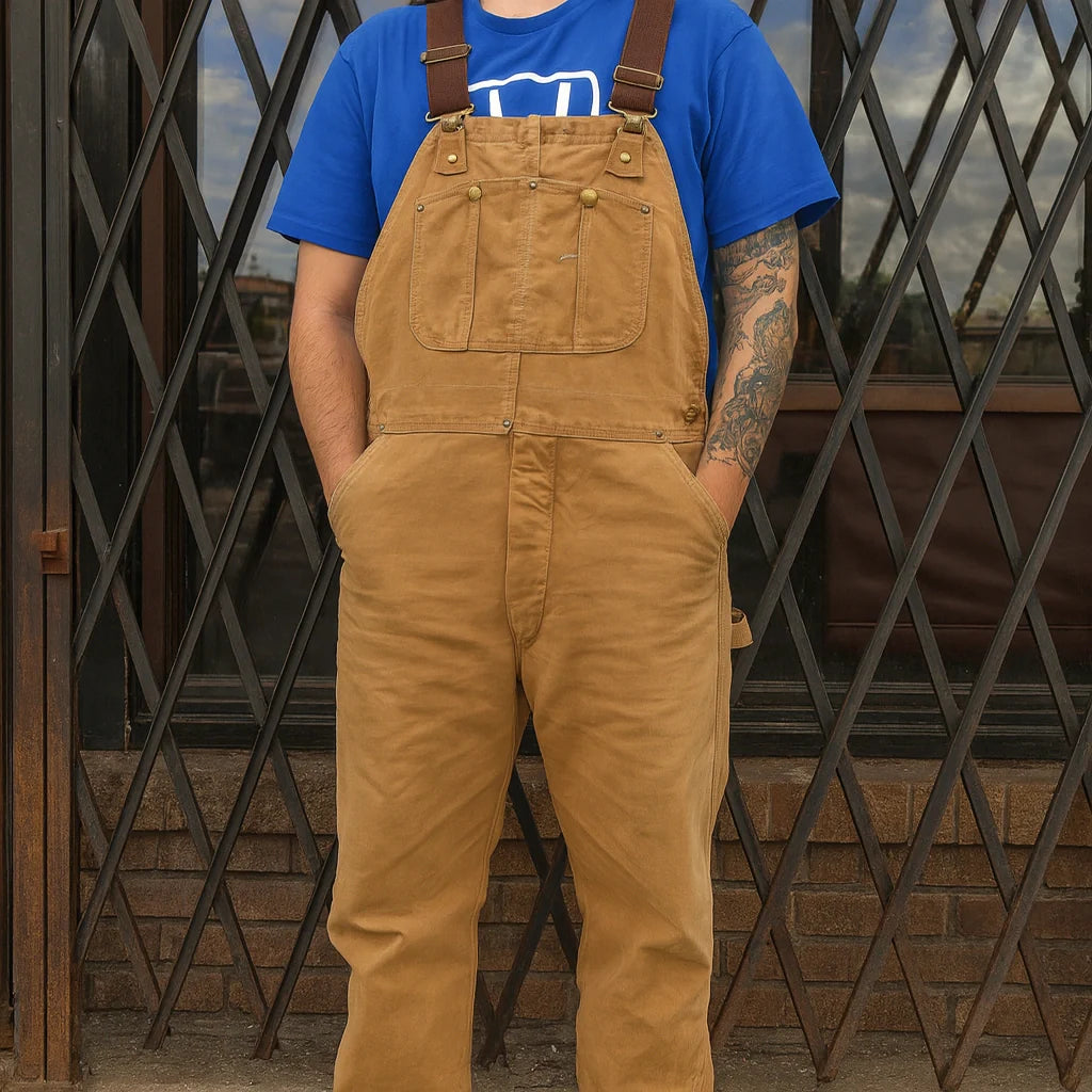 Jetta Moorland Duck Canvas Bib Dungarees