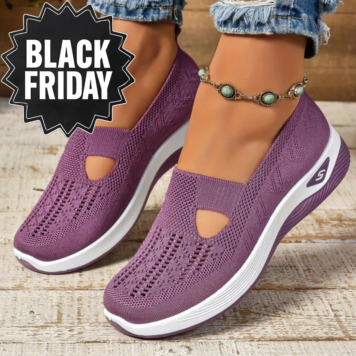 CloudJetta™ – Baskets Orthopédiques Respirantes et Ultra Confortables pour Femmes - [BLACK FRIDAY] - [ACHETÉZ 1, RECEVÉZ 2]