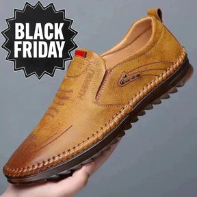 Mocassins à enfiler en cuir pour hommes - [BLACK FRIDAY] - [ACHETÉZ 1, RECEVÉZ 2]