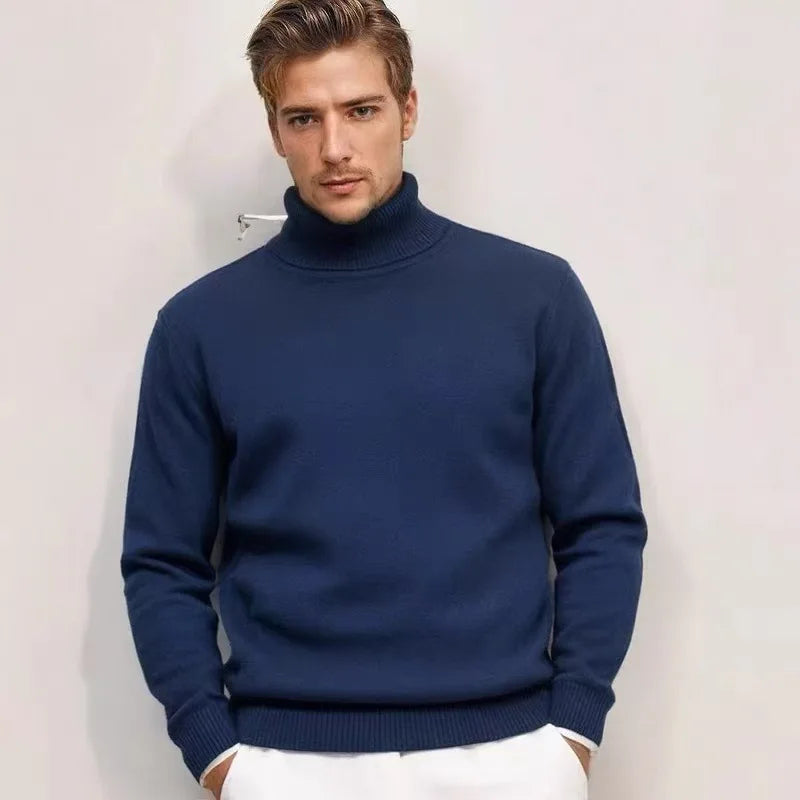 CachemireRaffiné™ Col Roulé Homme