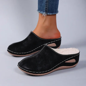 Élise™ — Pantoufles orthopédiques chaudes