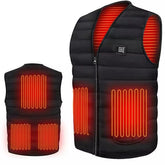 ThermoVest™ – Gilet Chauffant Intelligent USB Chaud, Léger & Unisexe