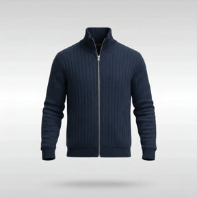Jetta | Veste zippée classique élégante – RibbedWarm™