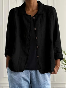 Veste Casual Femme à Boutons