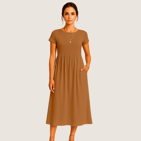 Jetta Robe Midi Alice – Élégance Décontractée et Intemporelle