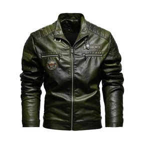RoadSpirit™ Veste en Cuir Homme