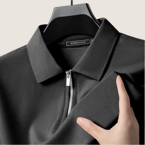 Jetta – Polo pour Homme avec Fermeture Éclair – Style Moderne & Confort Léger