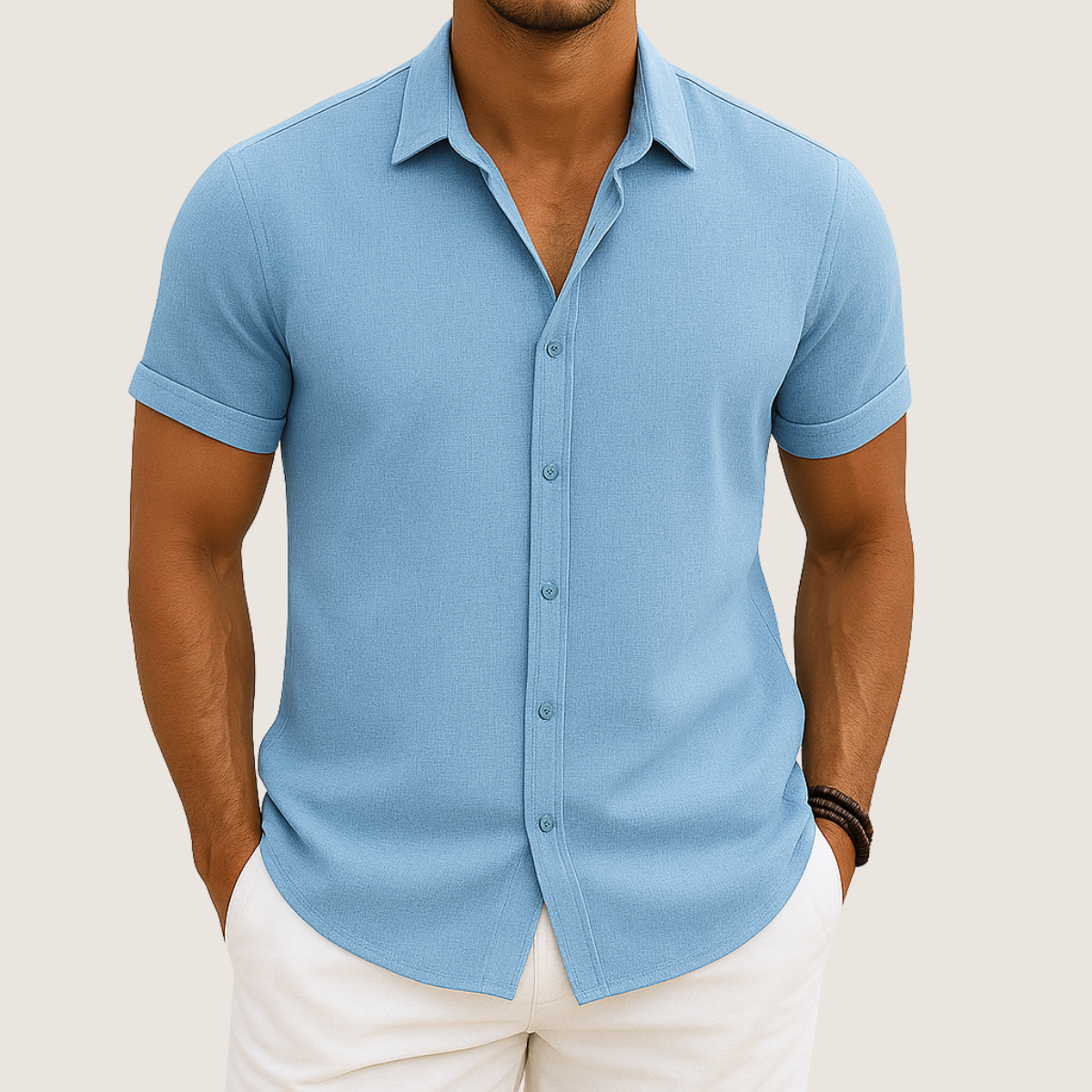Jetta Chemise Lin & Coton – Coupe Ample et Confort Estival