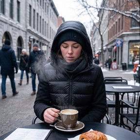 AeroPuff™ – Veste Hybride Matelassée Chaude, Coupe-Vent & Ultra-Légère