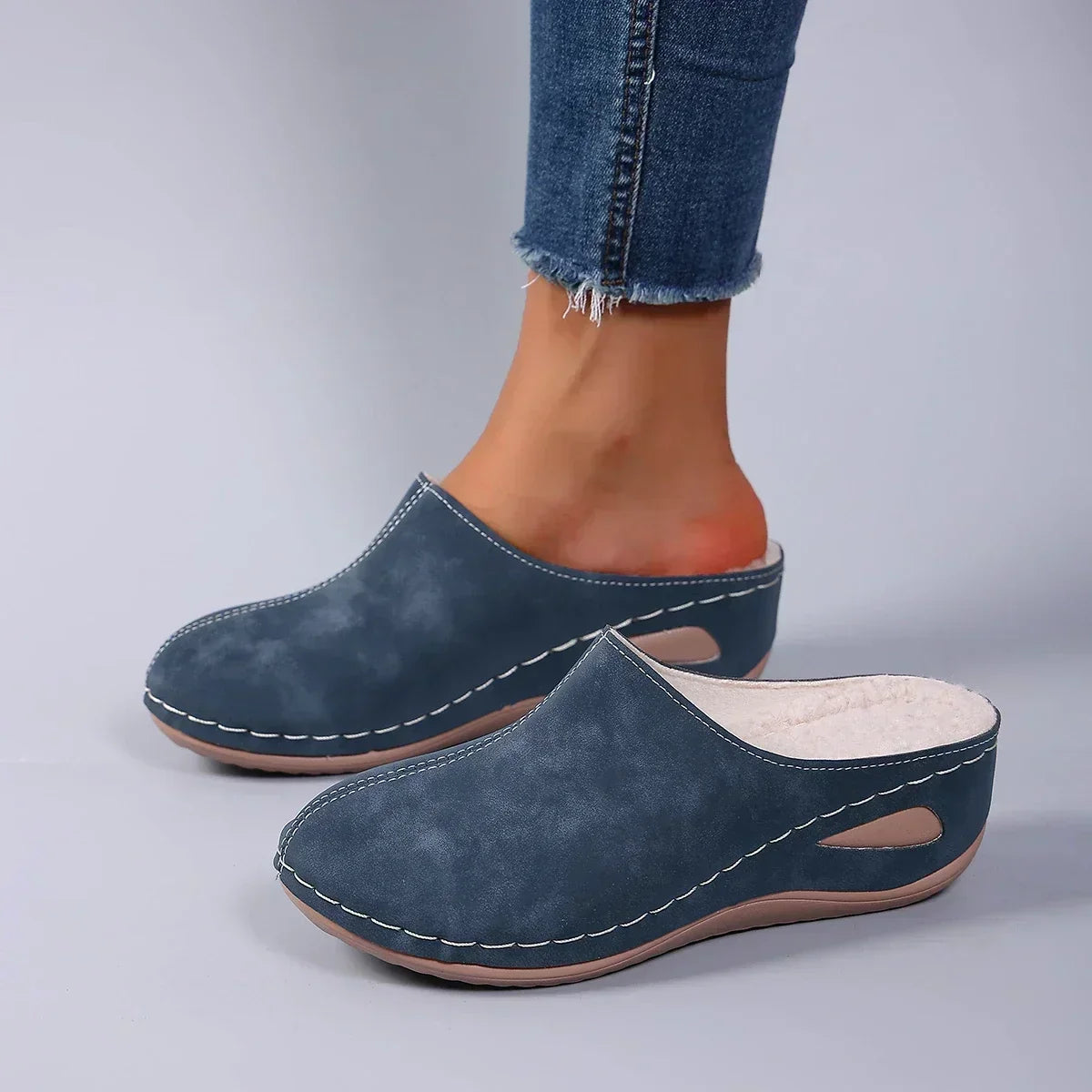 Élise™ — Pantoufles orthopédiques chaudes