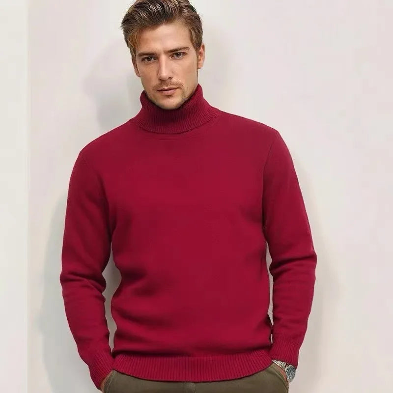 CachemireRaffiné™ Col Roulé Homme