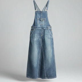 Jetta Robe chasuble en denim Heritage à fente arrière