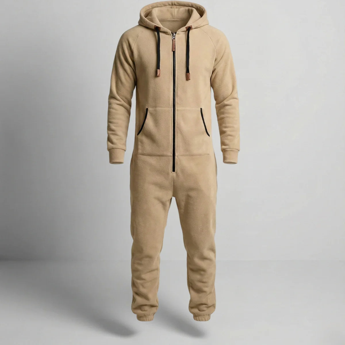 Jetta Combinaison à capuche zippée en polaire cosy