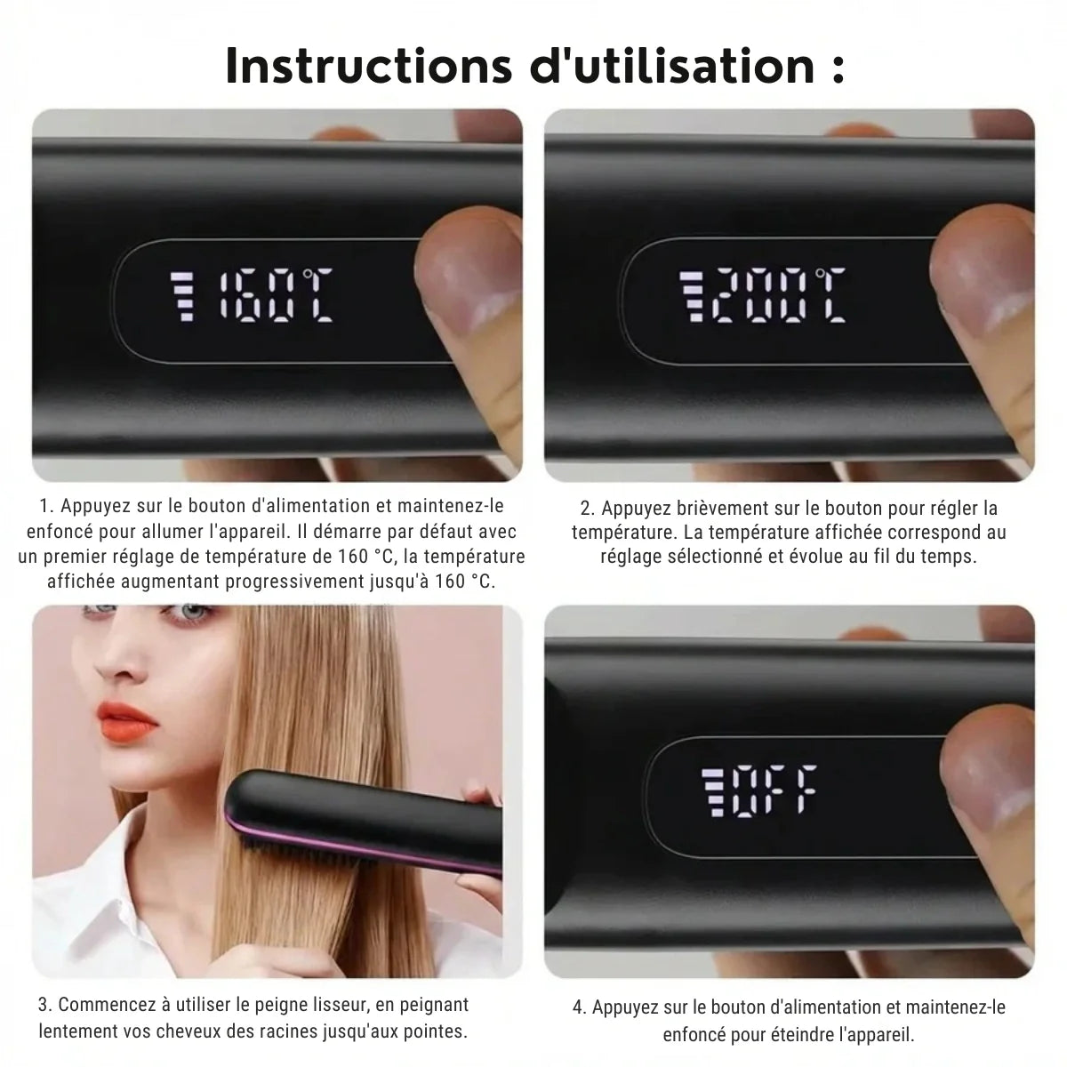 Jetta | Brosse coiffante pour cheveux courts – VolumeLift™ (STOCK LIMITÉE)