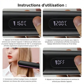 Jetta | Brosse coiffante pour cheveux courts – VolumeLift™ (STOCK LIMITÉE)