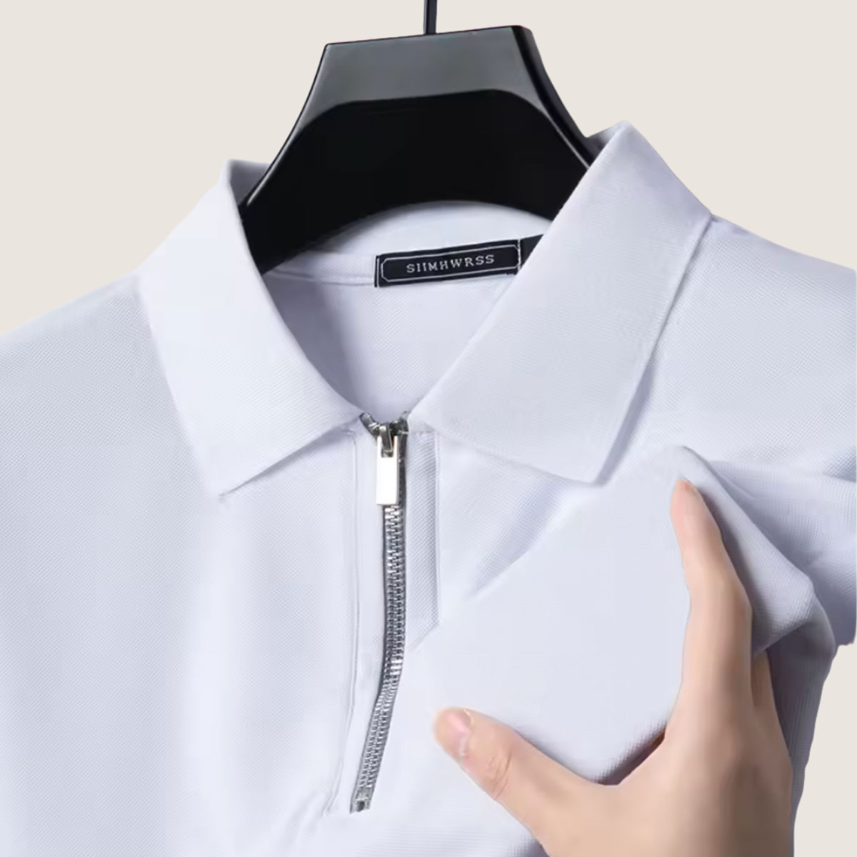 Jetta – Polo pour Homme avec Fermeture Éclair – Style Moderne & Confort Léger