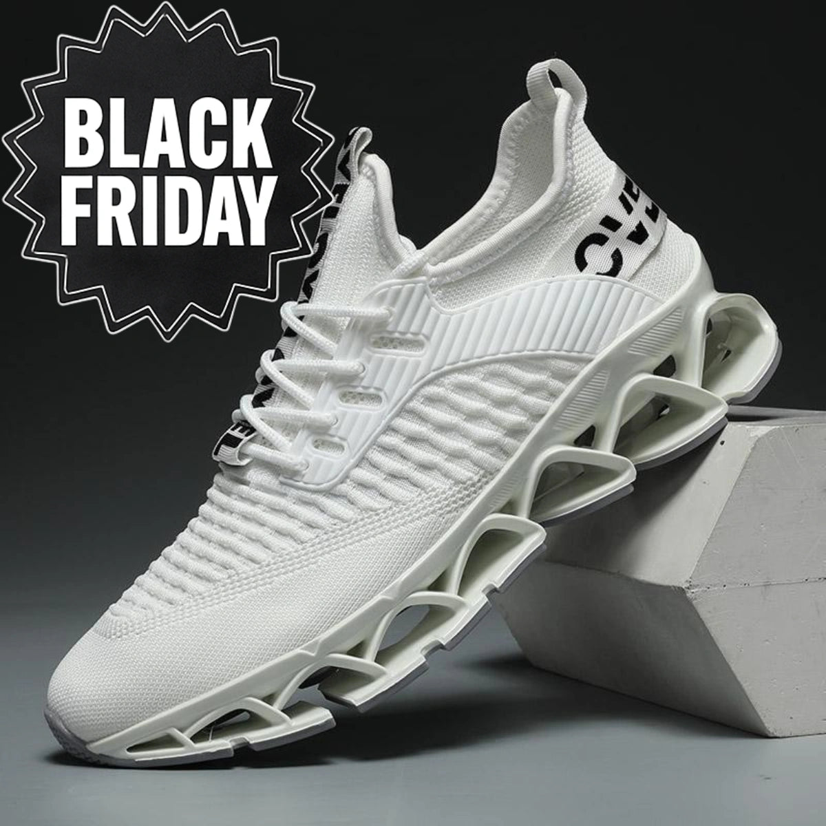 Baskets JettaWhite super stylées  - [BLACK FRIDAY] - [ACHETÉZ 1, RECEVÉZ 2]