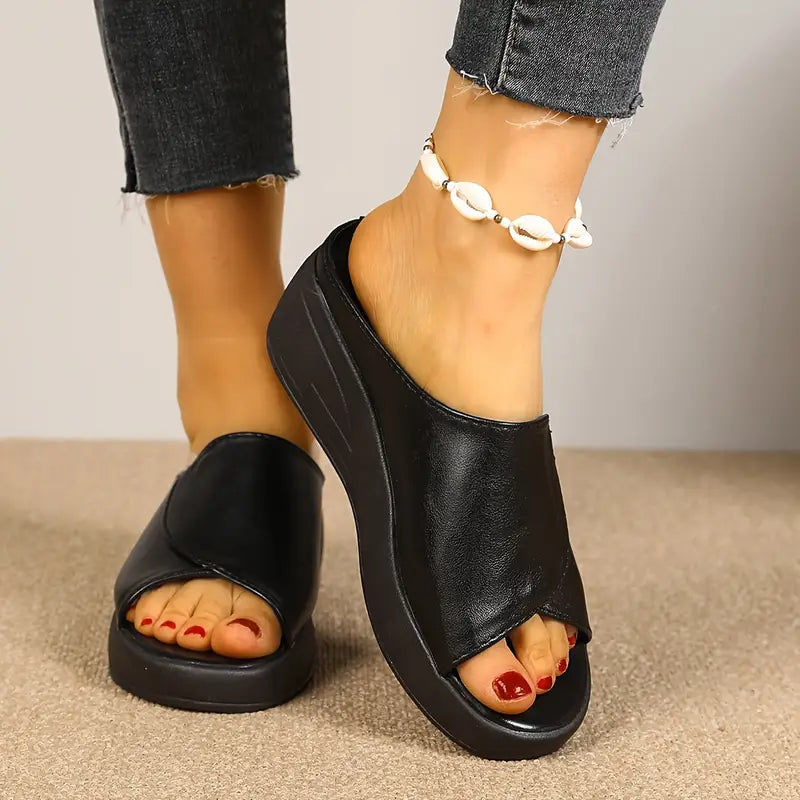Jetta – Mule Féminine Confort Élégant NoirLift - [BLACK FRIDAY] - [ACHETÉZ 1, RECEVÉZ 2]