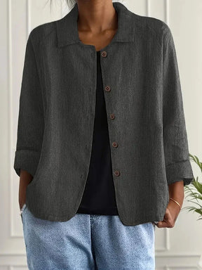 Veste Casual Femme à Boutons